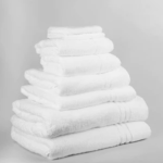White towels 420 g / m2