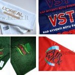 Siuvinėjimo paslaugos ant  gaminių