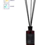 „Nefel Fragrance“ vanilės ir jazminų namų kvapas su lazdelėmis 480 ml