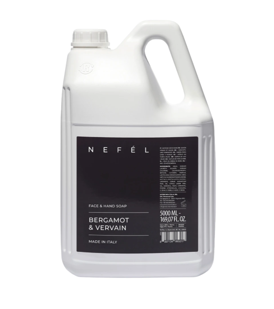 Shampoo for body and hair "Nefel" Bergamot and Vervien 5L